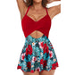 🎁 NUEVO INGRESO - 50% DE DESCUENTO 💥 🩱 Traje de Bajo de Una Pieza con Recortes y Falda para Mujer