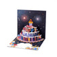 🎉Tarjeta de Cumpleaños Musical Pop-Up 3D con Luces y Canción🎵🎂