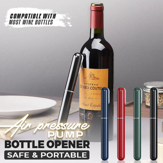 🔥COMPRA 1 Y LLÉVATE 1 GRATIS🔥Abridor de botellas con bomba de presión de aire