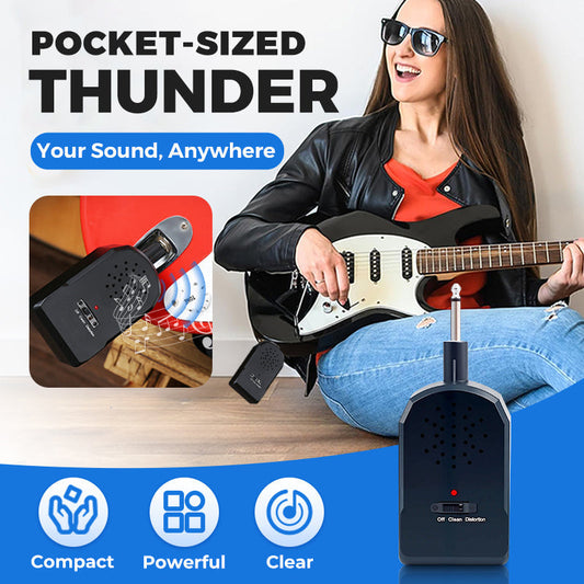 🌆 ¡COMPRA 2 Y LLÉVATE 1 GRATIS! Mini amplificador de guitarra portátil 30 W de sonido HD
