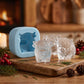 ⏳ ¡Último día de precio especial $19.99! 🐮 Molde para cubitos de hielo Mini Vaca Highland – Divertidos cubitos 3D para bebidas, fiestas y regalo