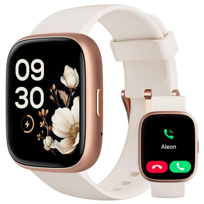 ⌚ ¡50% de descuento! Reloj inteligente para mujer y hombre: realiza y responde llamadas, más de 100 modos deportivos, monitor de sueño y resistencia al agua IP68. 💪📲