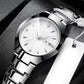 Reloj elegante resistente al agua para muje