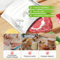 🔥Éxito de ventas mundial🍗 ¡Oferta por tiempo limitado! Compra 3 y llévate 2 gratis🥦Bolsas de almacenamiento reutilizables con cierre hermético de papel de aluminio.