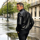 ❄️ 2026 Luxe Warmth | Chaqueta de cuero con forro de felpa para hombre | Estilo listo para el invierno 🔥【NUEVO】