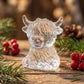 ⏳ ¡Último día de precio especial $19.99! 🐮 Molde para cubitos de hielo Mini Vaca Highland – Divertidos cubitos 3D para bebidas, fiestas y regalo