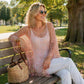 🏖️ÚLTIMO DÍA DE OFERTA ¡SOLO 9,99 £!🔥JCUK Chaqueta de verano de crochet metalizado: ligera, fluida y con un estilo impecable 🌊☀️