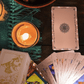 ✨Baraja de tarot Witchy Cauldron en oro rosa con libro guía🔮