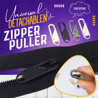 Tirador de cremallera universal desmontable (49 % de descuento)