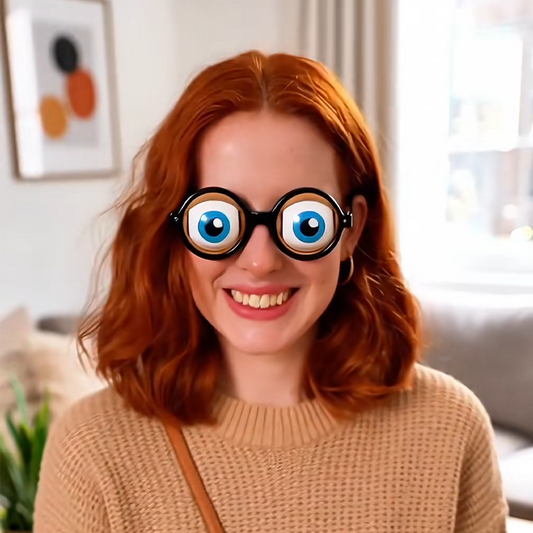 🔥¡OFERTA DE NAVIDAD 50 % DE DESCUENTO!🏆Oferta flash💥Gafas divertidas con mecanismo de guiño🥸