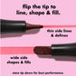Delineador de labios Main Stain de e.l.f. - Herramienta de color de labios de larga duración para una definición precisa de los labios (Accesorio de maquillaje para belleza y cuidado personal)