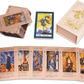 ✨Baraja de tarot Witchy Cauldron en oro rosa con libro guía🔮