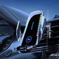 🔋⚡ Cargador inalámbrico para coche y soporte para teléfono - Compatible con iPhone y teléfonos Android 📱🚗