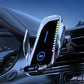 🔋⚡ Cargador inalámbrico para coche y soporte para teléfono - Compatible con iPhone y teléfonos Android 📱🚗