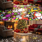 Proyector de patrón giratorio de luces LED de Navidad de copo de nieve al aire libre