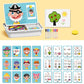 🎨 Puzzles Magnéticos de Vestir para Caras - Juego Educativo de Doble Cara para Niños, Ideal para Viajes y Aprendizaje Creativo ✨🧒