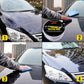 Kit de cera para autos de cristal sólido, resistente a rayones y pulido para autos.