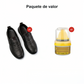 Zapatos casuales de cuero sin cordones para hombre