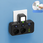 🔌¡49% de descuento! Adaptador de corriente europeo con 4 tomas de corriente: interruptores independientes, diseño compacto y máxima seguridad.