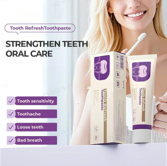 😁🦷Pasta dental Kreain Nature Oral Care, aliento fresco, previene la pérdida de dientes, ingredientes naturales, cuidado suave