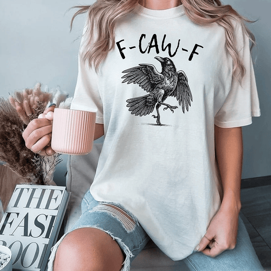✨Camiseta gráfica de cuervo humorística: ¡dilo con un graznido!