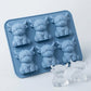 ⏳ ¡Último día de precio especial $19.99! 🐮 Molde para cubitos de hielo Mini Vaca Highland – Divertidos cubitos 3D para bebidas, fiestas y regalo