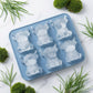 ⏳ ¡Último día de precio especial $19.99! 🐮 Molde para cubitos de hielo Mini Vaca Highland – Divertidos cubitos 3D para bebidas, fiestas y regalo