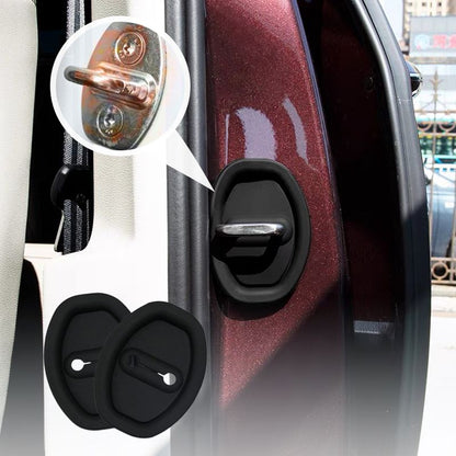 💥Cubierta de silicona para cerradura de puerta de coche - Almohadilla de amortiguación de sonido