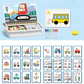 🎨 Puzzles Magnéticos de Vestir para Caras - Juego Educativo de Doble Cara para Niños, Ideal para Viajes y Aprendizaje Creativo ✨🧒