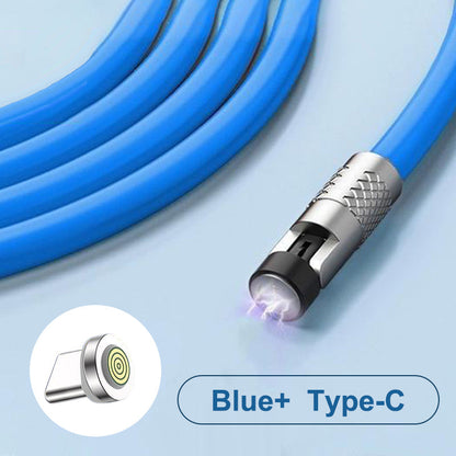 540° drehbares, langlebiges magnetisches Ladekabel