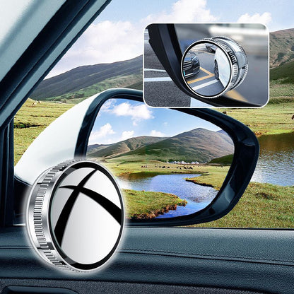 🚗 50% DE DESCUENTO ! 🔍 2 Espejos para Puntos Ciegos con Ventosa - Amplían el Campo Visual y Mejoran la Seguridad al Conducir ⚠️📏