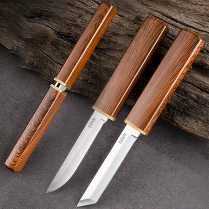 💥HOT SALE💥 Juego de cuchillos dobles 2 en 1 con mango de madera