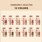 Set de lápices de labios de 12 colores para delinear los labios a prueba de manchas