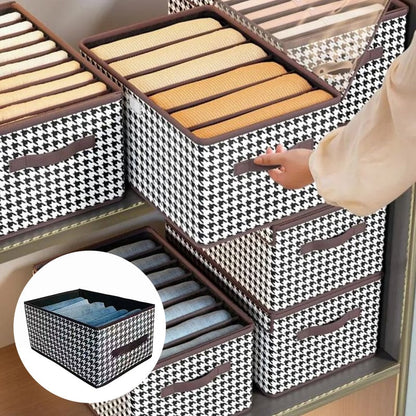 🎁¡ÚLTIMO DÍA COMPRA 2 Y LLÉVATE 1 GRATIS!⏳Organizador de jeans plegable para armario