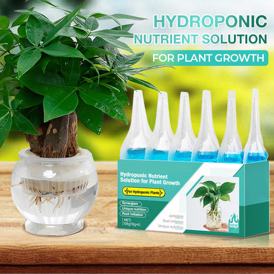 Solución nutritiva hidropónica para el crecimiento de las plantas