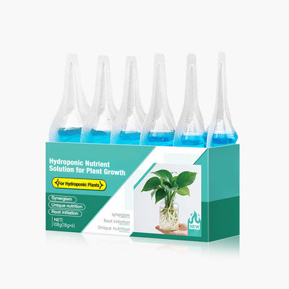 Solución nutritiva hidropónica para el crecimiento de las plantas