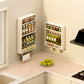 Estantes de almacenamiento de baño de pared con cajón