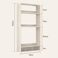 Estantes de almacenamiento de baño de pared con cajón