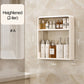 Estantes de almacenamiento de baño de pared con cajón