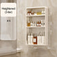 Estantes de almacenamiento de baño de pared con cajón