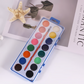 Cuaderno de trabajo de acuarela para principiantes con 16 colores