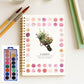 Cuaderno de trabajo de acuarela para principiantes con 16 colores