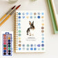 Cuaderno de trabajo de acuarela para principiantes con 16 colores