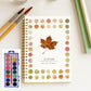 Cuaderno de trabajo de acuarela para principiantes con 16 colores
