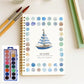 Cuaderno de trabajo de acuarela para principiantes con 16 colores