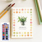 Cuaderno de trabajo de acuarela para principiantes con 16 colores