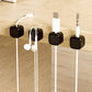 Juego de 6 clips magnéticos para cables