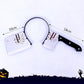 Accesorio de Halloween con diadema de cuchillo
