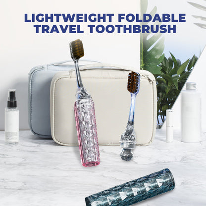 Cepillo de dientes de viaje ligero y plegable