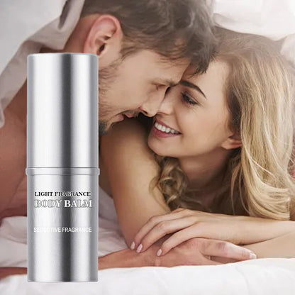 Bálsamo corporal portátil de larga duración con fragancia ligera
